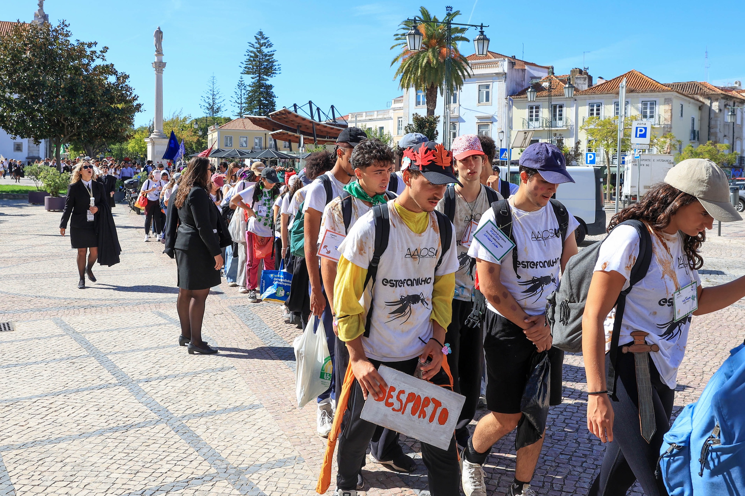 Receção aos caloiros da Universidade Politécnica de Setúbal