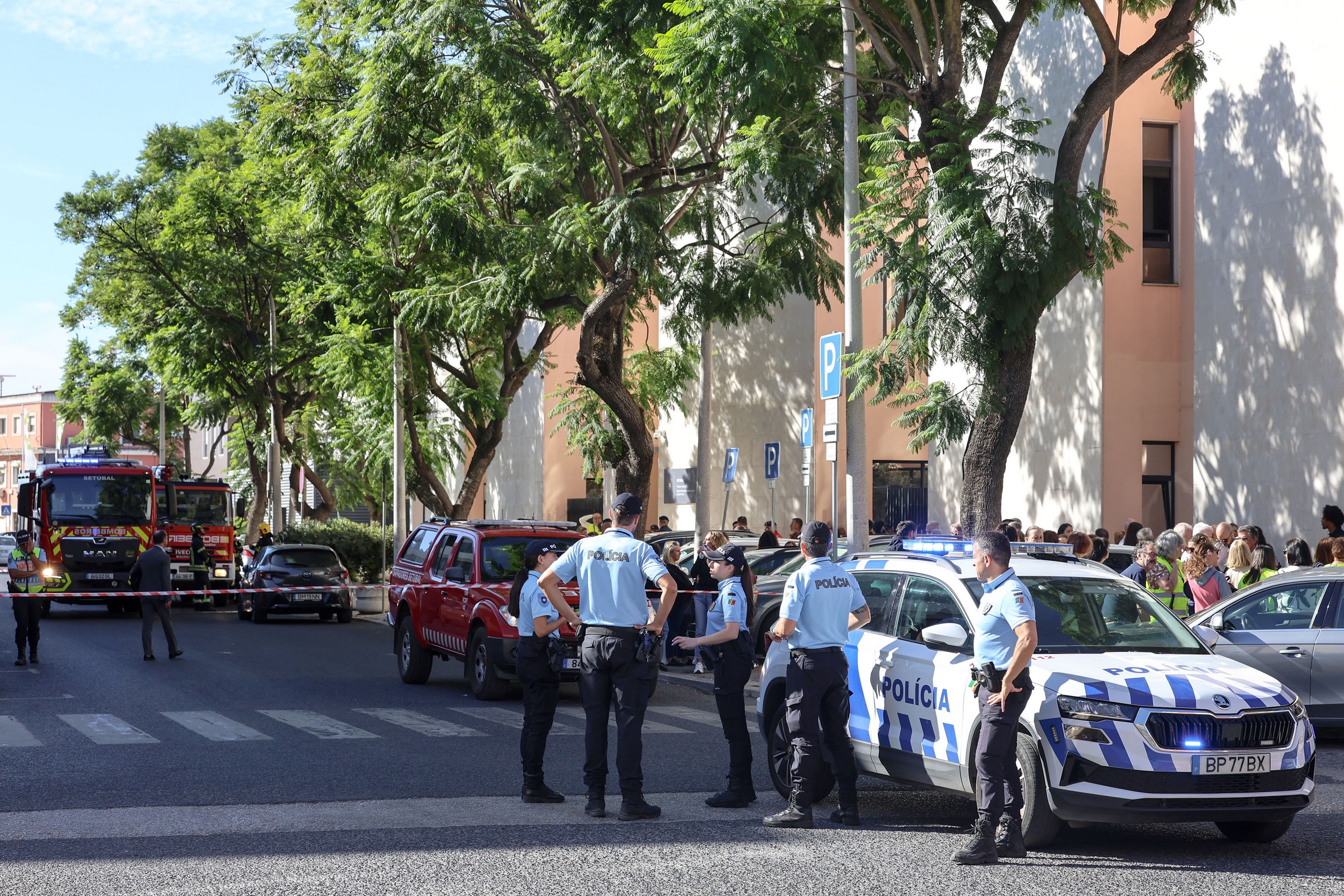 Simulacro testa segurança do Palácio da Justiça de Setúbal