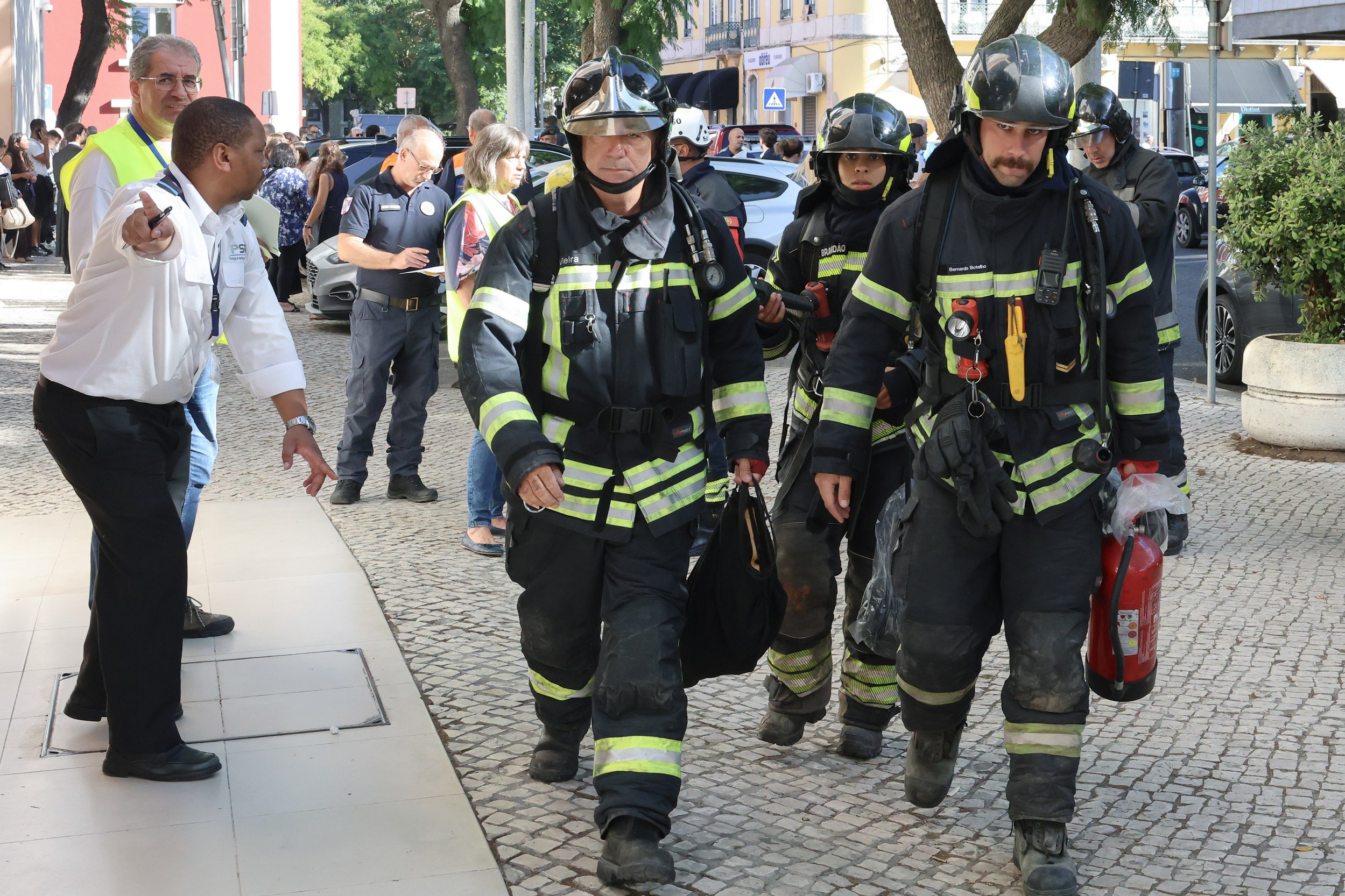 Simulacro testa segurança do Palácio da Justiça de Setúbal